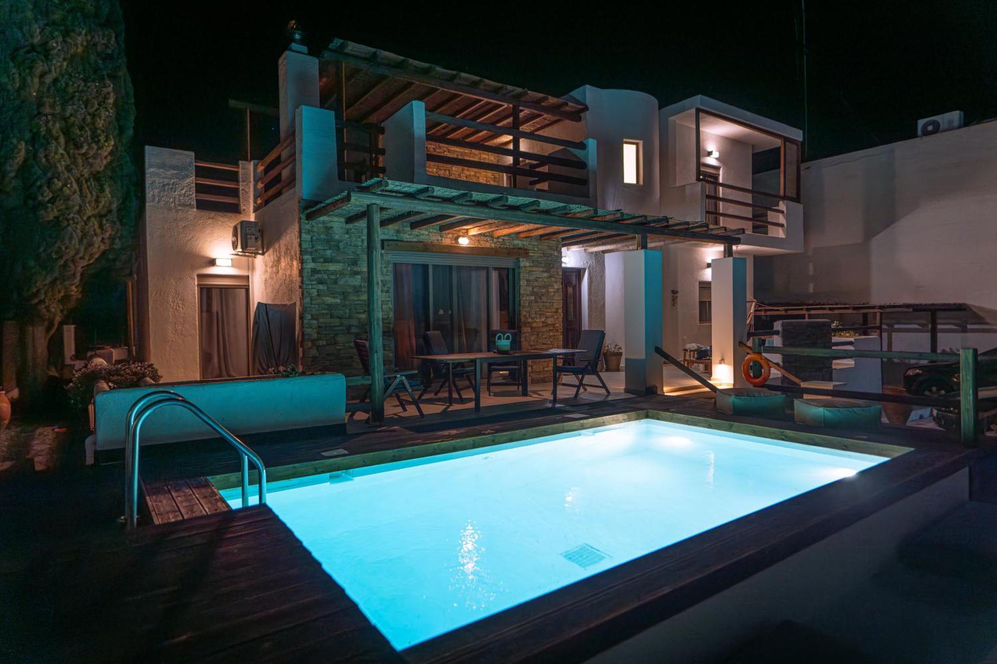 Apollonas & Sibylla Villa Chorio  Εξωτερικό φωτογραφία